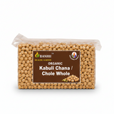 Banhii: Organic Kabuli Chana/ Chole Whole 500g