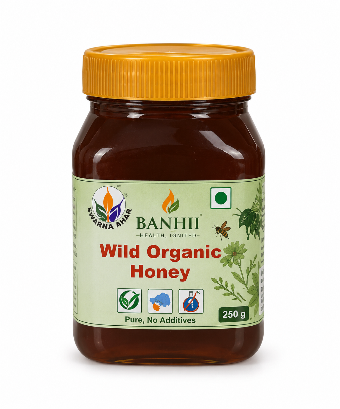Banhii: Wild Organic Honey 250g