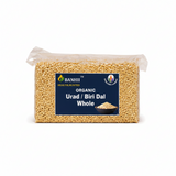 Banhii: Organic Urad/ Biri Dal Whole 500g