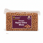 Organic rajma chitra whole beans in a 500g pack